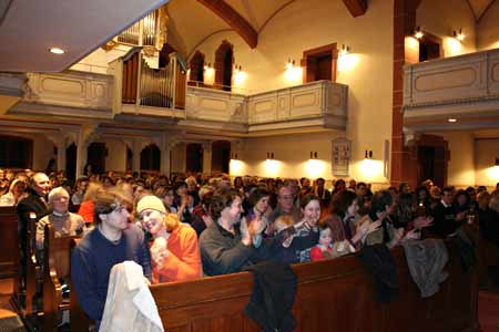 Blick in den kirchenraum